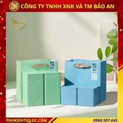 Bộ sưu tập lon trà hoạ tiết vân lá cao cấp