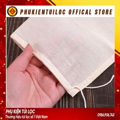 Túi lọc vải sợi đựng gia vị nấu ăn, lọc sữa hạt