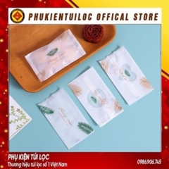 Set 100 túi đựng bánh kẹo loại 1 dày dặn nhiều họa tiết nhiều kích thước