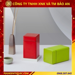 Mẫu hộp đựng trà hoạ tiết Núi Non đa dạng 3 màu sắc