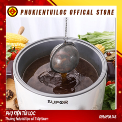 Bóng Lọc Lưới Inox 304- Lọc Trà Inox, Có Dây Treo, Cứng, Bền, Không Gỉ- Phukientuiloc