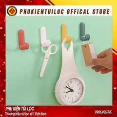 Móc Dán Tường Treo Đồ Hình Chữ J - Móc Dính Gắn Tường Tiện Lợi Tiết Kiệm Không Gian- Phukientuiloc.com