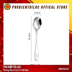 Thìa, dĩa, dao gấu trẻ em inox 410,430,304 mạ vàng thiết kế hiện đại sáng trọng độ dài 13-15-17cm