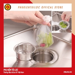 Combo 100 Túi lọc rác thoát sàn nhà vệ sinh, nhà tắm, ...