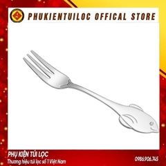 Thìa, dĩa sáng tạo cá heo dành cho trẻ em, kute, dễ thương- Phukientuiloc.com