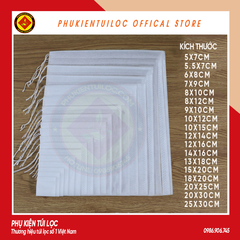 Combo 100 túi lọc trà, cafe,thảo dược có dây rút chất liệu vải không dệt- nhiều kích thước