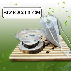Túi lọc vải sợi đựng gia vị nấu ăn, lọc sữa hạt