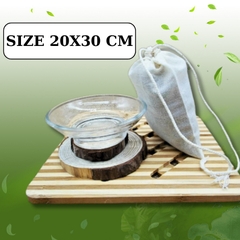 Túi lọc vải sợi đựng gia vị nấu ăn, lọc sữa hạt