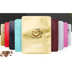 Bao bì túi thiếc đựng trà,cafe đóng gói trà niêm phong 3 mặt đóng đa dạng màu sắc PHUKIENTUILOC 10X12.5CM