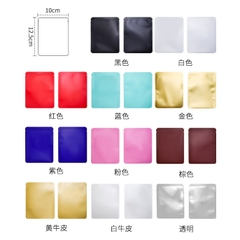 Bao bì túi thiếc đựng trà,cafe đóng gói trà niêm phong 3 mặt đóng đa dạng màu sắc PHUKIENTUILOC 10X12.5CM