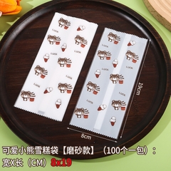 TÚI NILON ĐỰNG KEM MÚT - CHUYÊN DỤNG ĐỰNG KEM QUE, KEM HANDMADE- 100 TÚI 8X19CM- PHUKIENTUILOC