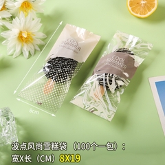 TÚI NILON ĐỰNG KEM MÚT - CHUYÊN DỤNG ĐỰNG KEM QUE, KEM HANDMADE- 100 TÚI 8X19CM- PHUKIENTUILOC