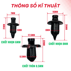Chốt Nhựa Bấm Đa Năng