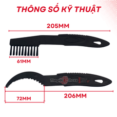Bộ cọ vệ sinh xên líp xe đạp