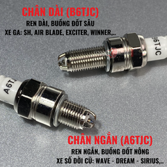 Bugi xe máy Sovko 3 Chấu