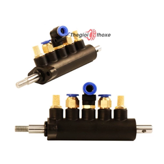 Van chia hơi máy ra vào lốp