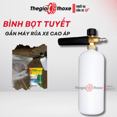 Bình tạo bọt tuyết gắn súng phun rửa xe