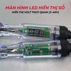Bút thử điện 3-48V màn hình LED