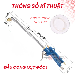Súng rửa khoang máy đầu thẳng / đầu cong