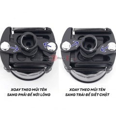 Vam tháo lọc dầu chữ U