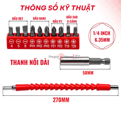 Dây nối vít linh hoạt YGT-FX12