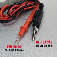 Máy test bình 12V Đèn LED