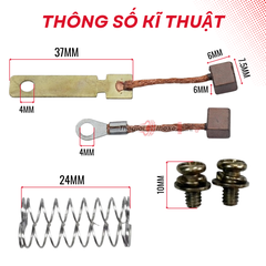 Bộ than đề xe máy