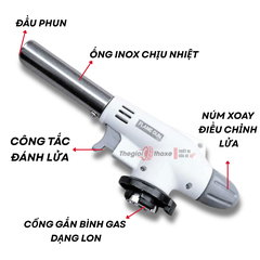 Đầu khò gas Đánh Lửa Tự Động