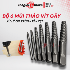 Bộ 6 mũi tháo ốc gãy