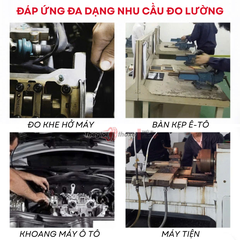 Thước lá khe hở 17 lá loại ngắn - dài