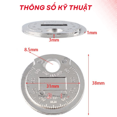 Đo khe bugi Dạng Đồng Xu