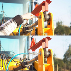 Ống nối đầu bơm mỡ 30cm