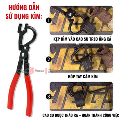 Kìm tháo Ống Xả ô tô