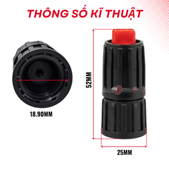 Đầu phun bọt tuyết thay thế
