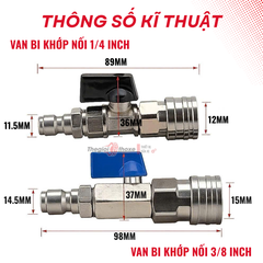 Van khóa nước Inox