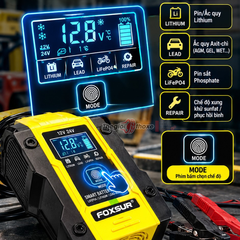 Sạc foxsur 12V/24V - 6A