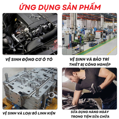Súng rửa khoang máy đầu thẳng / đầu cong