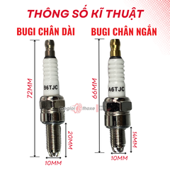 Bugi xe máy Sovko 3 Chấu