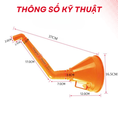Phễu nhựa cong