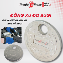 Đo khe bugi Dạng Đồng Xu
