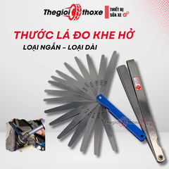 Thước lá khe hở 17 lá loại ngắn - dài