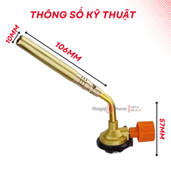 Đầu đốt gas Bằng Đồng