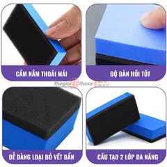 Mút phủ Ceramic 2 lớp