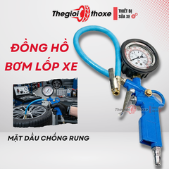 Súng bơm lốp Đồng Hồ Mặt Dầu