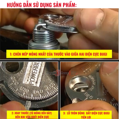 Đo khe bugi Dạng Đồng Xu