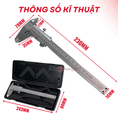 Thước kẹp cơ khí 150mm
