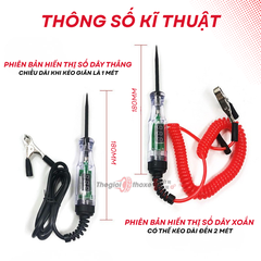 Bút thử điện 3-48V màn hình LED