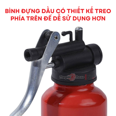 Bình xịt tra dầu 250ML Vòi Mềm Dài