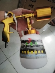 Bình phun bọt tuyết cầm tay dùng khí nén 1 lít (vàng đồng)