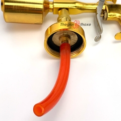 Bình phun bọt tuyết cầm tay dùng khí nén 1 lít (vàng đồng)